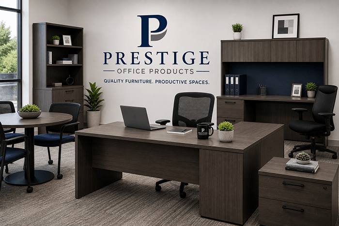 Image of Office Furniture in the showroom