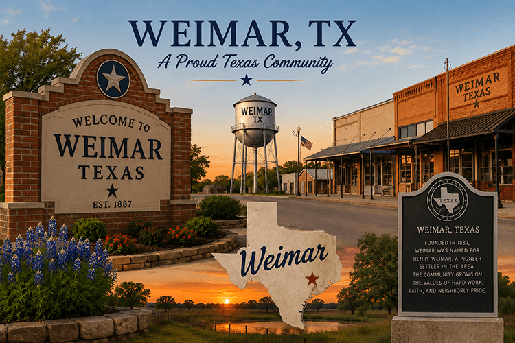 Image of Weimar, TX