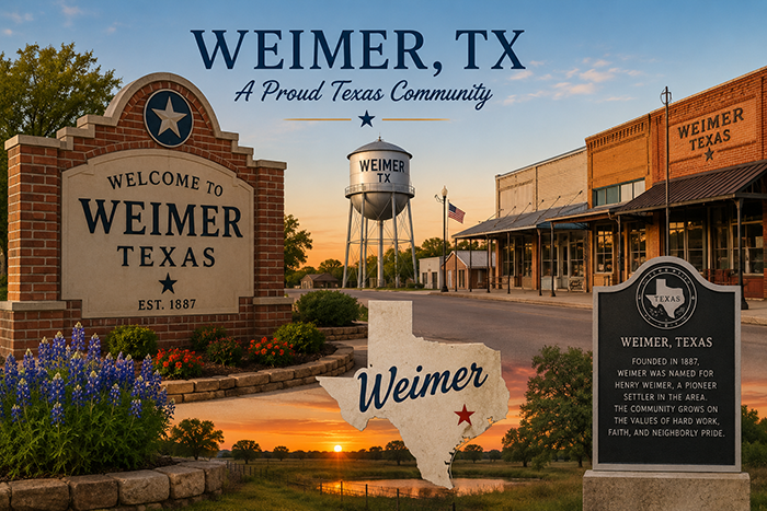 Image of Weimer, TX